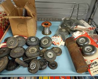 vintage NOS propellers, parts, tires, and more 
