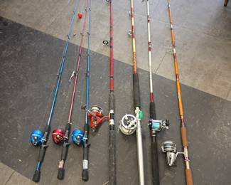 fishing rods penn zebco and more 