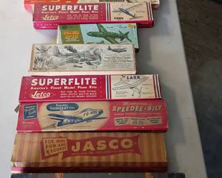 Large vintage RC model airplane collection all basically New Old Stock!! Awesome find come get them before there gone !!! 