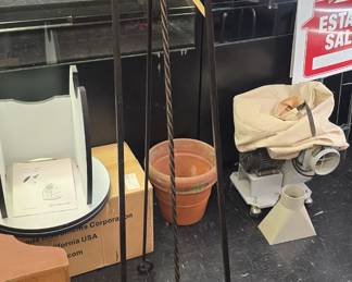large iron easel 