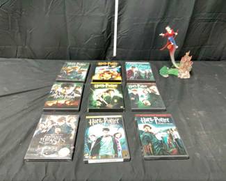 Harry Potter DVD Collection and Figurine