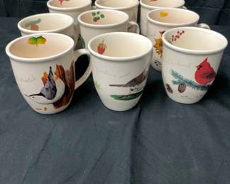 9 CJ Wildlife Ceramic Mugs