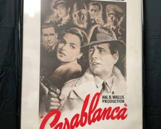 Casablanca Movie Poster