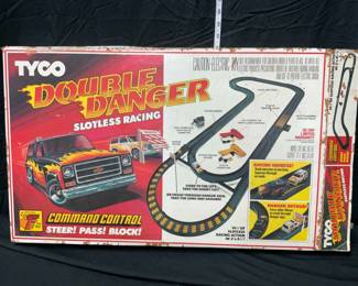 Vintage Tyco Command Control Racing Set