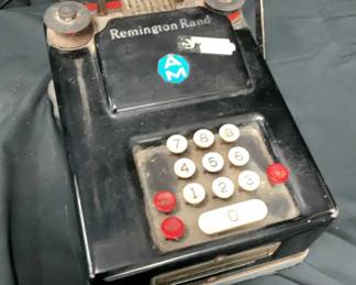 Vintage Remington Rand Adding Machine