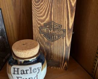 Pottery "Harley Fund" Jar