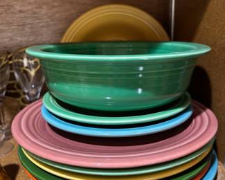 Fiesta Ware Dishes