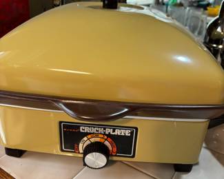 1970s Rival Crock Plate