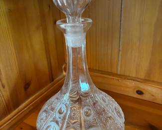 Cut Glass/Crystal Decanter
