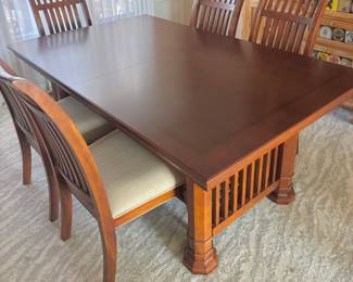 Legacy Classic Furniture Mission Style Formal Dining Set