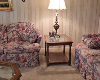 Vintage end tables.