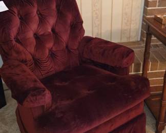 Set of opholstered  living room chairs
