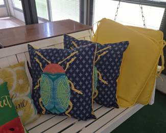 Garden patio outdoor accent pillows