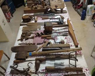 Antiques Carpentry Tool Set