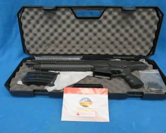 Lot 372. RIA-USA 12-gauge semi-auto shotgun. Ser. #20-01714. Model VRF 14. . 3" chamber. Includes hard case, manual, and extra spring. Like new condition.