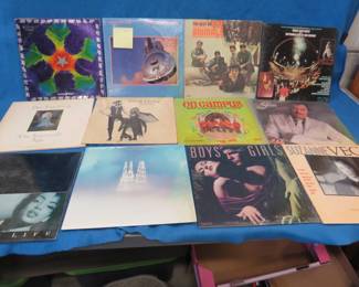 Lot 117. 12 LPs including Steppenwolf, Dire Straits, The Animals, Three Dog Night, Dan Fogelberg, Fleetwood Mac, and more