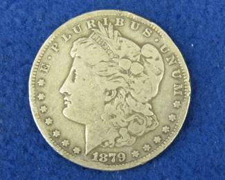 Lot 175. 1879 S Morgan silver dollar