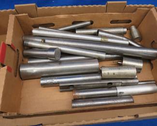Lot 40. Random pieces of steel and aluminum stock and tube