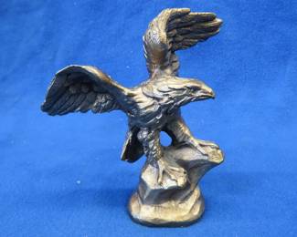 Lot 156. Brass? Eagle statue