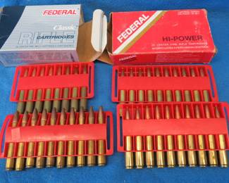 Lot 100. Thirty-eight mixed 30-06 rounds