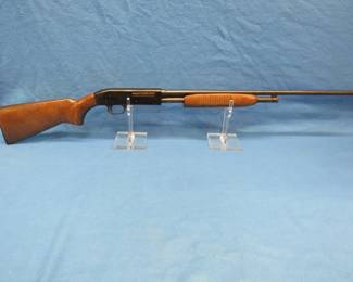 Lot 377. Wards Western Field .410 pump shotgun. SN H616435, 26" barrel with a 3" chamber.