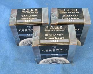 Lot 136. 70 Federal #8 shotgun shells