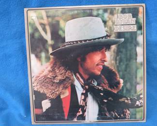 Lot 133. Classic Bob Dylan Desire LP album in excellent condition