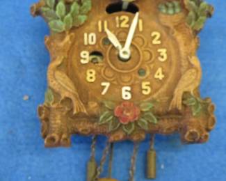 Lot 171. Vintage Columbia Time Products Bluebird clock. Untested.