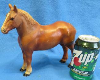Lot 253. Cast iron horse