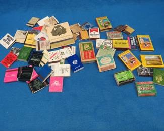 Lot 410. Matchbooks and match boxes