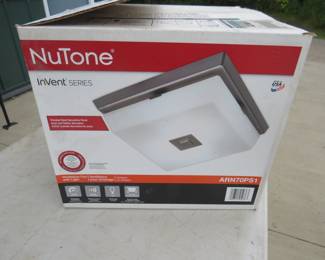 Lot 336. NuTone ventilation fan with light