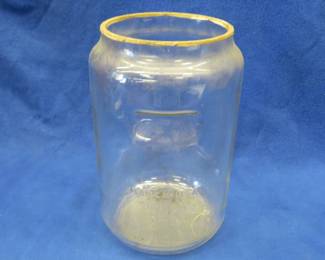 Lot 219. Vintage glass Corning jar