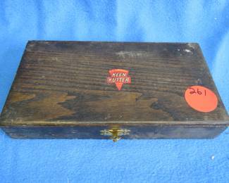 Lot 261. Keen Kutter empty box