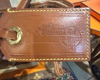 Authentic Louie Vuitton Tag