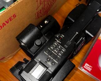 Professional grade Sony camcorder
