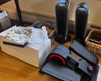 Air Purifiers and Underdesk Elliptical (I Think)