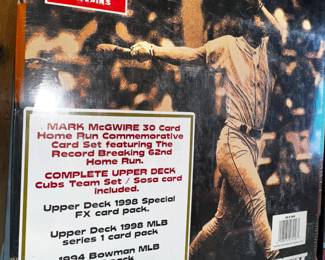 Mark McGwire 30 card set, upper deck cubs team, etc