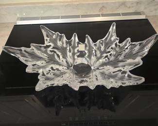 Lalique crystal bowl "Champs Elysees"