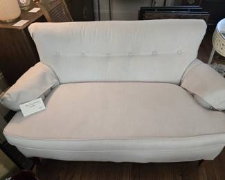 Newly reupholstered loveseat