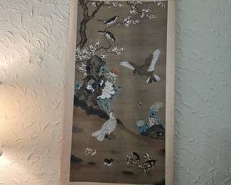 Signed Chinese (Ch'ing Dynasty) scroll