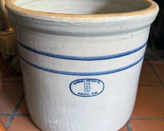 Stoneware crock