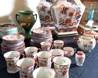 Asian-inspried mugs + lamps