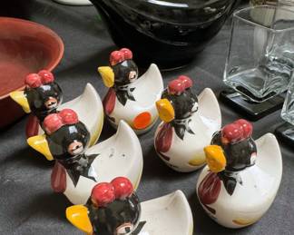 Vintage spice shakers