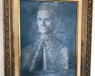 Repro of vintage portrait Doge Leonardo Loredan (c.1500) by Giovanni Bellini