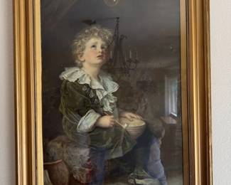 Print “Bubbles” by John Everett Millais