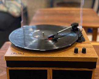 LP&No.1 Record Player.