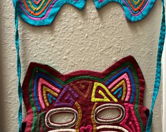 Mola cat masks, carnival