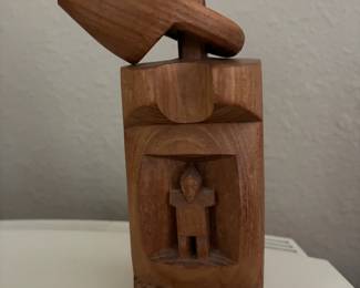 First Nations Nanai (outer Manchuria, Russia) bear carving