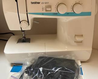 Brother LS 1217 with pedal and instructions manual sewing machine