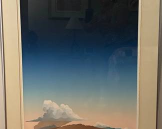Doug West, pencil signed. Left bottom corner